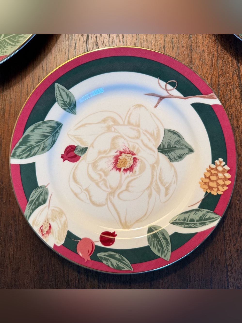 TIENSHAN MAGNOLIA FINE CHINA 4 PIECE PLACE SETTING (1) Set - Picture 7 of 9